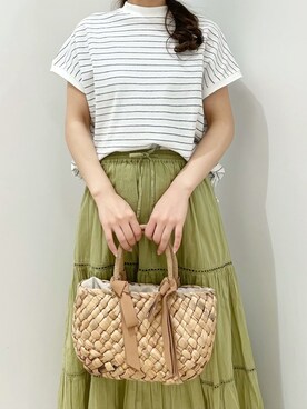 RISA HARADAさん（レディース・165cm）の夏コーディネート