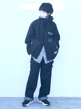 「pairpair」｜「アイテム（ジャケット/アウター）」を使った、Edo.さん（メンズ・162cm）の春コーディネート