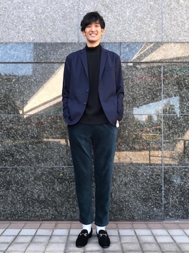よしださん(メンズ・188cm)の秋コーディネート