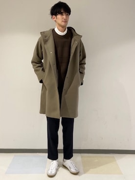 「green label relaxing（グリーンレーベルリラクシング）のアイテム」を使った、よしださん（メンズ・188cm）の秋コーディネート