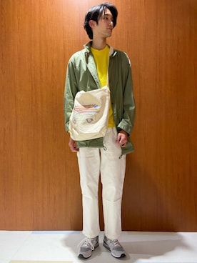 「GLR/ lab」｜よしださん（メンズ・188cm）の冬コーディネート