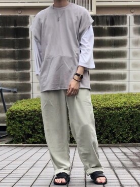 KOBAさん（メンズ・178cm）の夏コーディネート