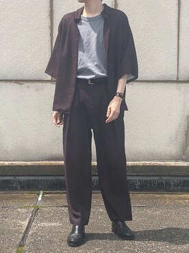 KOBAさん（メンズ・178cm）の夏コーディネート