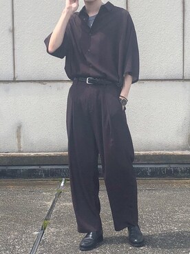 KOBAさん（メンズ・178cm）の夏コーディネート