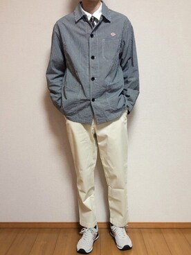 Danton ダントン のカバーオールを使ったメンズ人気ファッションコーディネート Wear