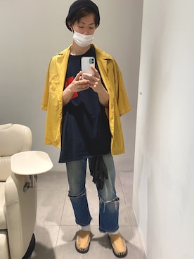 「417 EDIFICE（フォーワンセブンエディフィス）のアイテム（帽子）」を使った、つさん（メンズ・172cm）の夏コーディネート