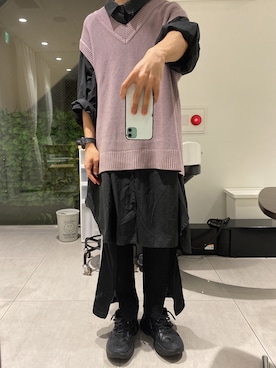 「CLASS（クラス）のアイテム」を使った、つさん（メンズ・172cm）の秋コーディネート
