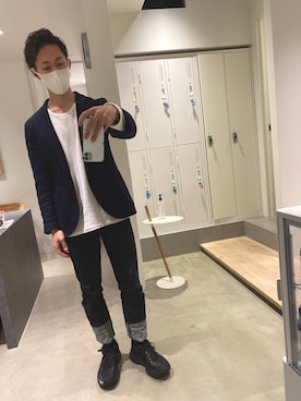 「アイテム（テーラードジャケット）」を使った、つさん（メンズ・172cm・20代）の秋コーディネート