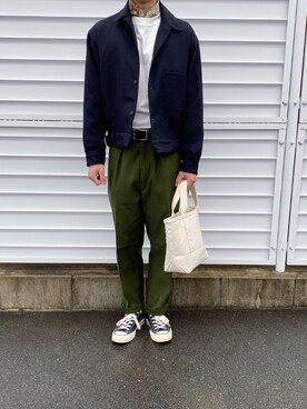 「ct70」｜「アイテム（財布/小物）」を使った、rigaさん（メンズ・173cm）の冬コーディネート