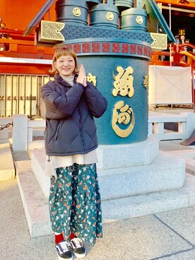 MARIE☺︎さん（レディース・168cm）の冬コーディネート