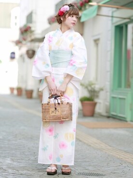 SOUBIENさん（レディース・164cm）の春コーディネート