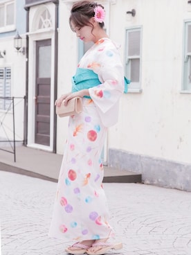 SOUBIENさん（レディース・160cm）の春コーディネート