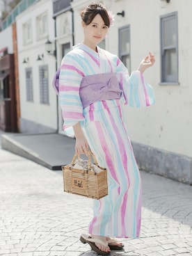 SOUBIENさん（レディース・165cm）の夏コーディネート