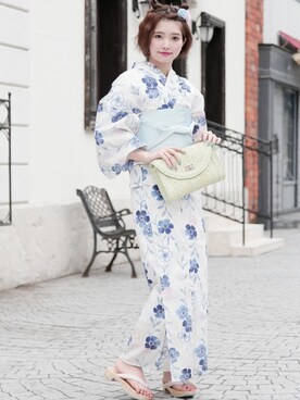 SOUBIENさん（レディース・165cm）の夏コーディネート