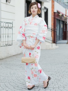 SOUBIENさん（レディース・165cm）の夏コーディネート