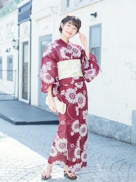 SOUBIENさん（レディース・164cm）の夏コーディネート