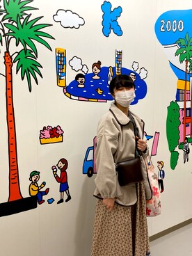 「アプレジュール」｜「アイテム（ジャケット/アウター）」を使った、ゆうこさん（レディース・163cm）の秋コーディネート