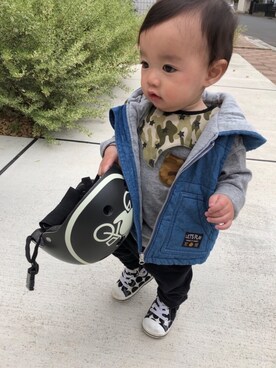 haruさん(キッズ・70cm)の春コーディネート