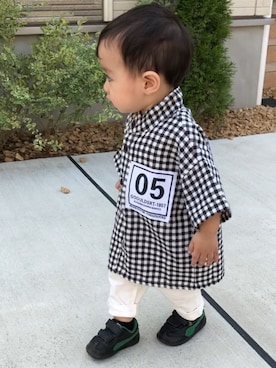 haruさん（キッズ・61cm）の夏コーディネート