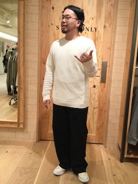 「ヒゲ」｜たにさん（メンズ・170cm）の冬コーディネート