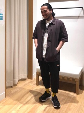 「coen」｜たにさん（メンズ・170cm）の夏コーディネート