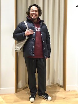 「GERRY（ジェリー）のアイテム（ジャケット/アウター）」を使った、たにさん（メンズ・170cm）の冬コーディネート