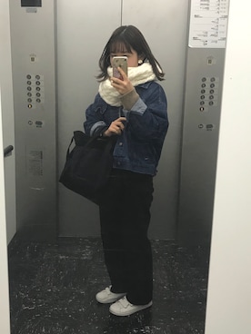 namiiiさん（レディース・151cm）の冬コーディネート