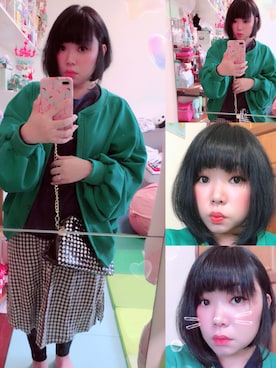 「短髪」｜「アイテム（ジャケット/アウター）」を使った、Gw さん（レディース・155cm）の夏コーディネート