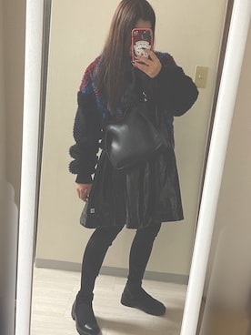 「Little sunny bite（リトルサニーバイト）のアイテム（ワンピース/ドレス）」を使った、marinaさん（レディース・158cm）の秋コーディネート