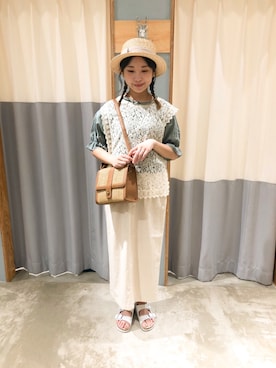 せきこさん（レディース・160cm）の夏コーディネート