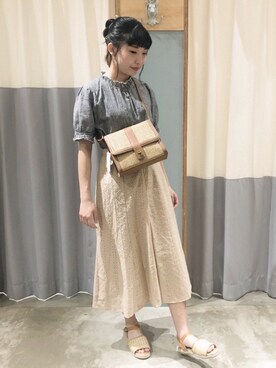 せきこさん（レディース・160cm）の夏コーディネート