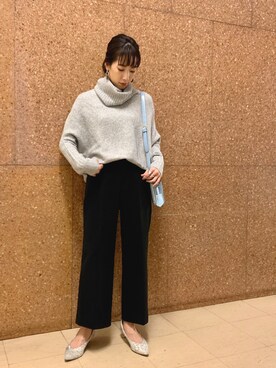 KANAさん(レディース・157cm)の冬コーディネート