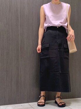 KANAさん(レディース・157cm)の夏コーディネート