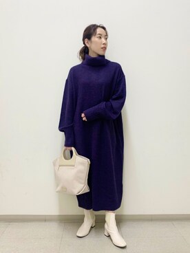 「BARNYARDSTORM」｜「アイテム（その他）」を使った、ＫＡＮＡさん（レディース・156cm）の冬コーディネート