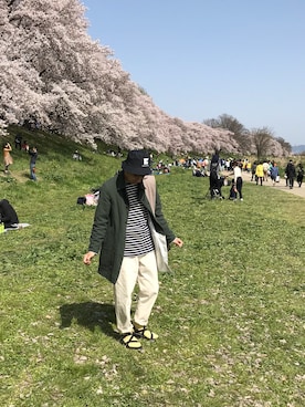 いとーさん（メンズ・165cm）の春コーディネート