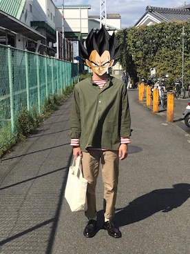 「YMCLKY（ワイエムシーエルケーワイ）のアイテム」を使った、いとーさん（メンズ・165cm）の春コーディネート