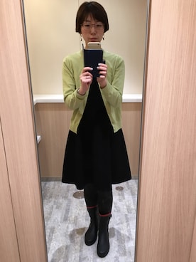 「theory（セオリー）のアイテム（ワンピース/ドレス）」を使った、ゆりぃさん（レディース・168cm）の春コーディネート