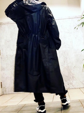 「Y-3（ワイスリー）のアイテム（その他）」を使った、ろくやまくんさん（メンズ・175cm）の冬コーディネート