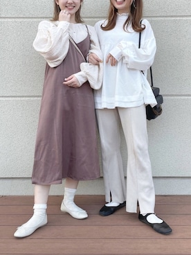 ぱっちさん（レディース・158cm）の春コーディネート