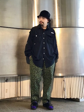 「坩堝（ルツボ）のアイテム」を使った、Masakiさん（メンズ・163cm）の春コーディネート