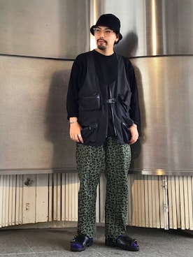 「坩堝（ルツボ）のアイテム」を使った、Masakiさん（メンズ・163cm）の春コーディネート