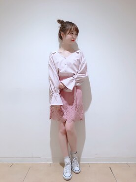 ricacoさん（レディース・158cm）の冬コーディネート