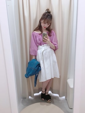 ricacoさん（レディース・158cm）の春コーディネート