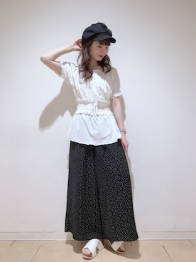 ricacoさん（レディース・158cm）の夏コーディネート