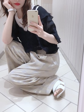 ricacoさん（レディース・158cm）の夏コーディネート