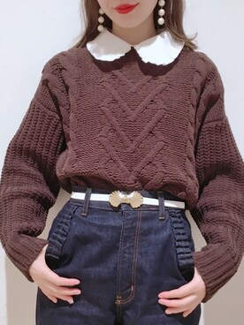 ricacoさん（レディース・158cm）の冬コーディネート