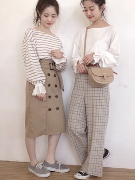 ricacoさん(レディース・158cm)の春コーディネート