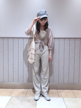 ricacoさん（レディース・158cm）の夏コーディネート