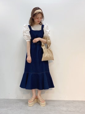 ricacoさん（レディース・158cm）の春コーディネート