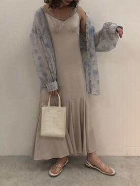 ricacoさん（レディース・158cm）の春コーディネート